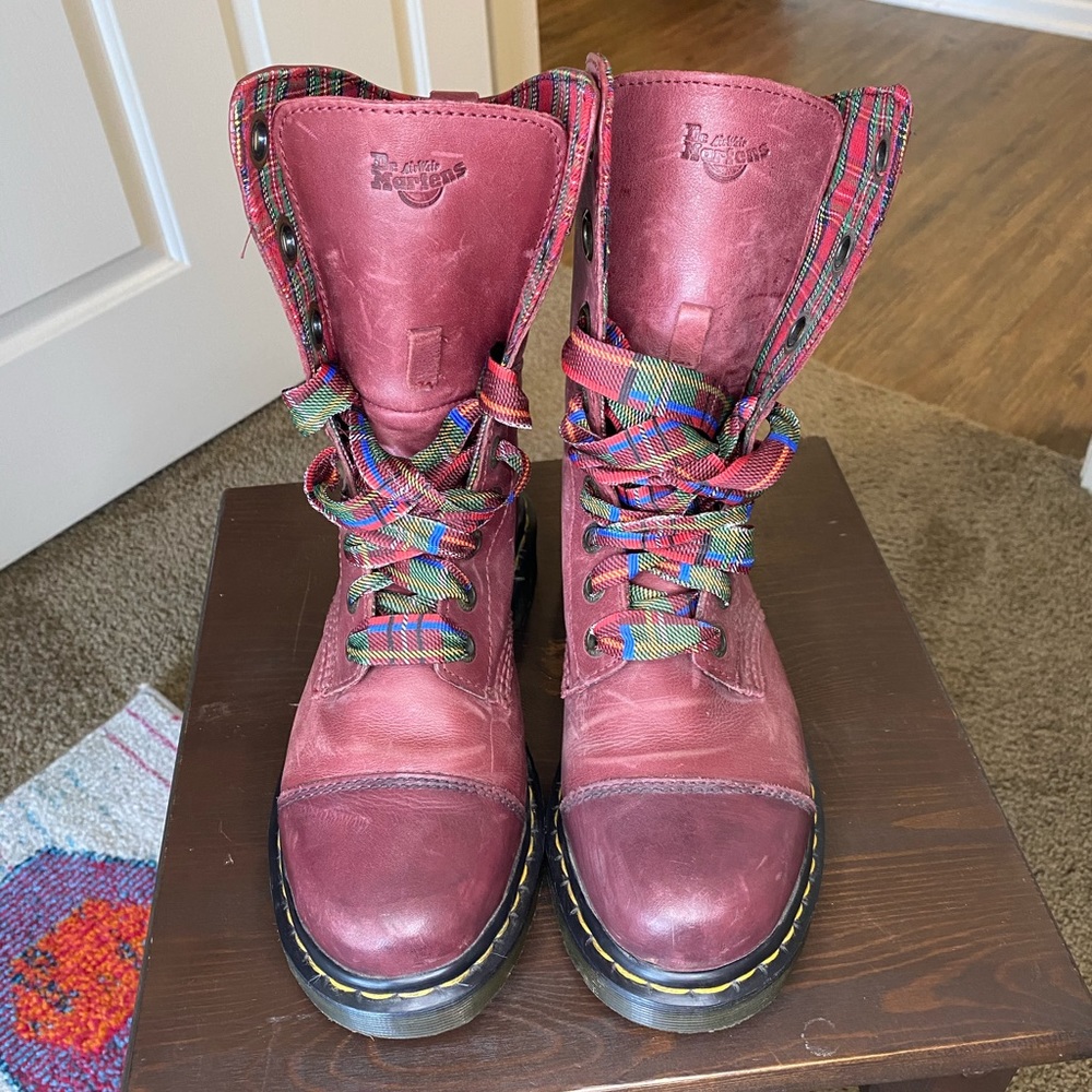 Doc Martens Triumph Fold Over Combat Boots